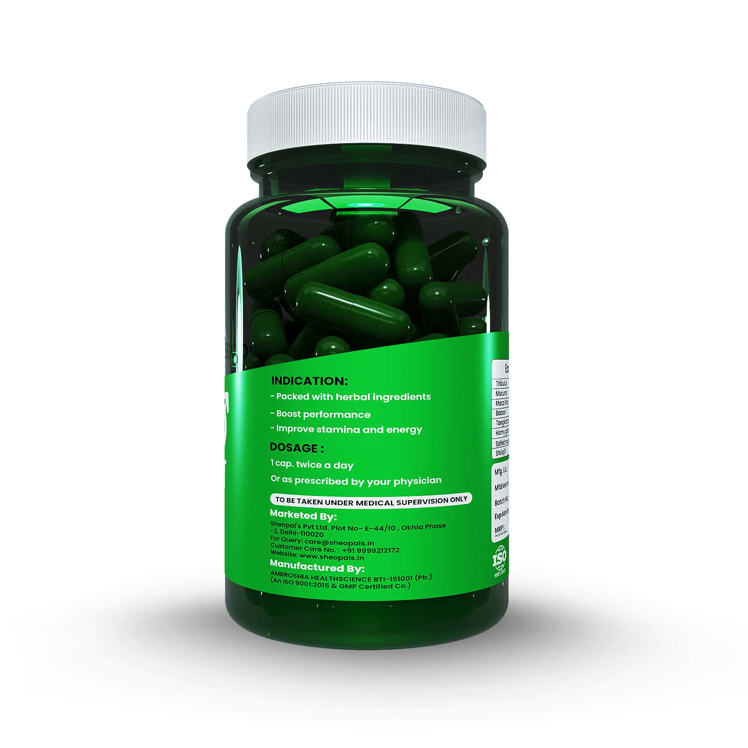 Buy SHEOPALS TESTOSTERONE BOOSTER FOR MEN IMMUNITY BOOST, GYM RATS