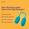 Gizmoswala Wireless Audio Interactive Vibrator | Savkom Natalya
