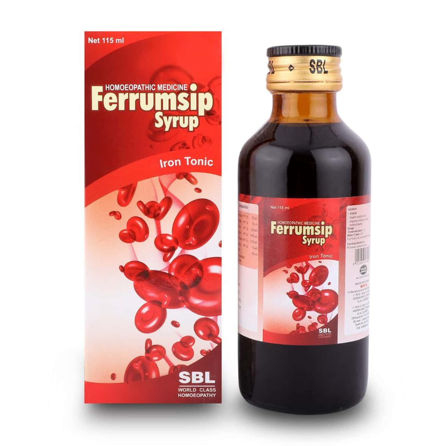 Sbl Ferrumsip Syrup 115 Ml Pack Of 2