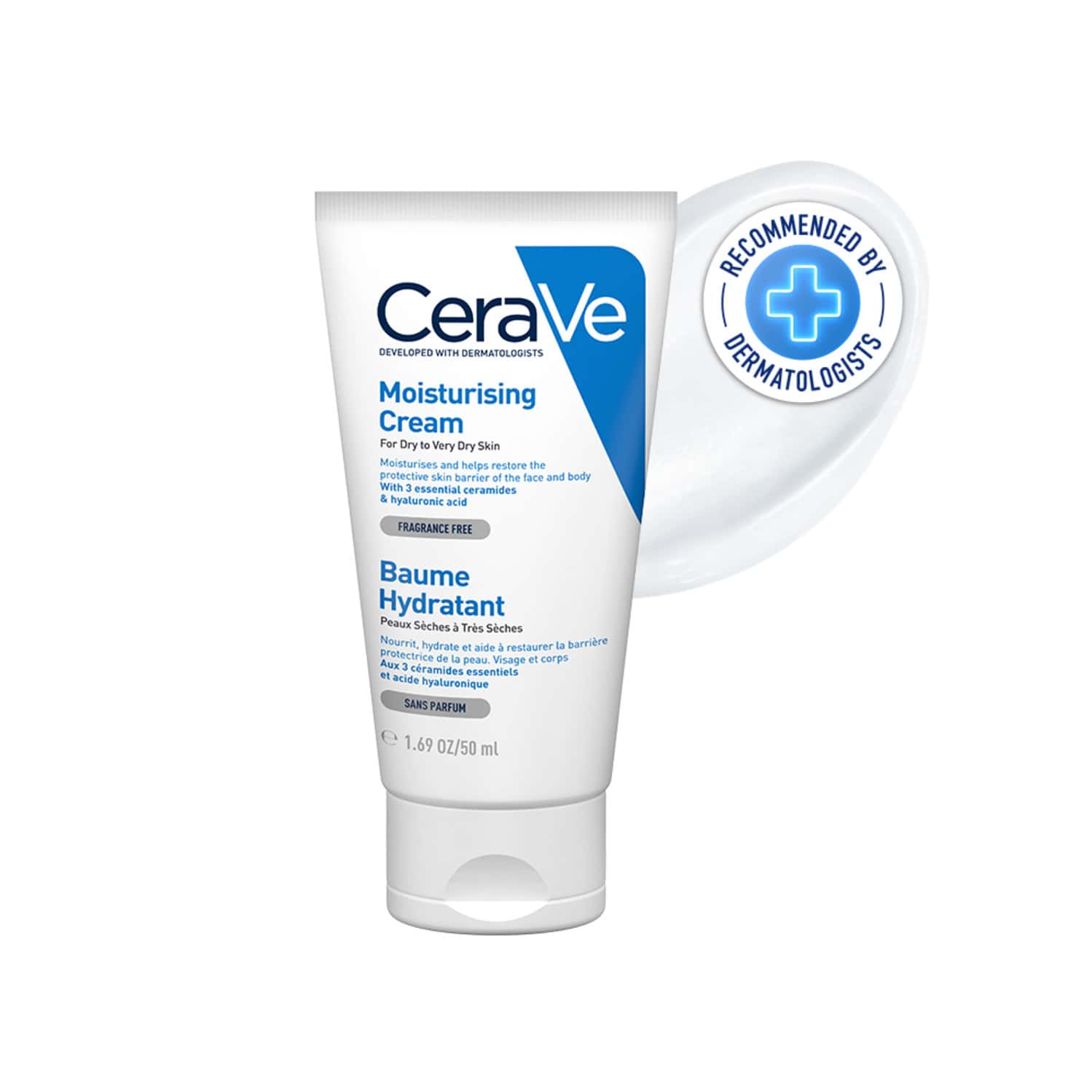Cerave Moisturizing Cream For Dry To Very Dry Skin - 50ml