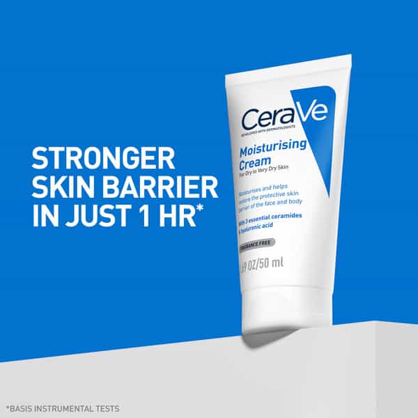 Cerave Moisturizing Cream For Dry To Very Dry Skin - 50Ml
