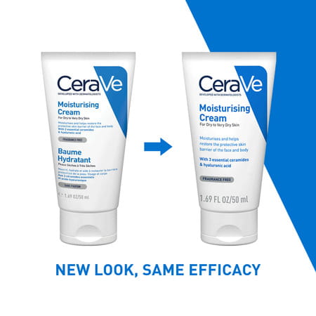 Cerave Moisturizing Cream For Dry To Very Dry Skin - 50ml