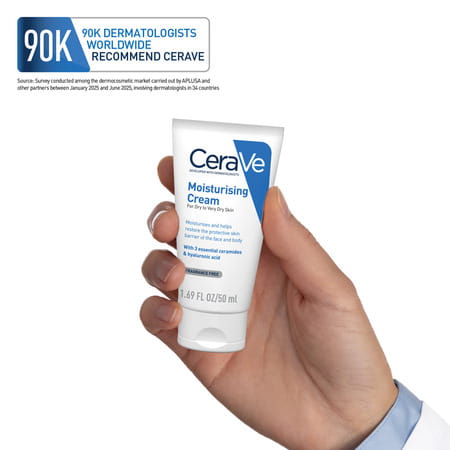 Cerave Moisturizing Cream For Dry To Very Dry Skin - 50Ml