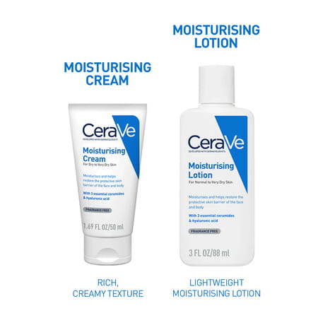 Cerave Moisturizing Cream For Dry To Very Dry Skin - 50ml