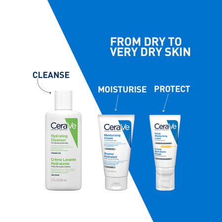 Cerave Moisturizing Cream For Dry To Very Dry Skin - 50ml