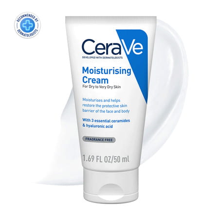 Cerave Moisturizing Cream For Dry To Very Dry Skin - 50ml