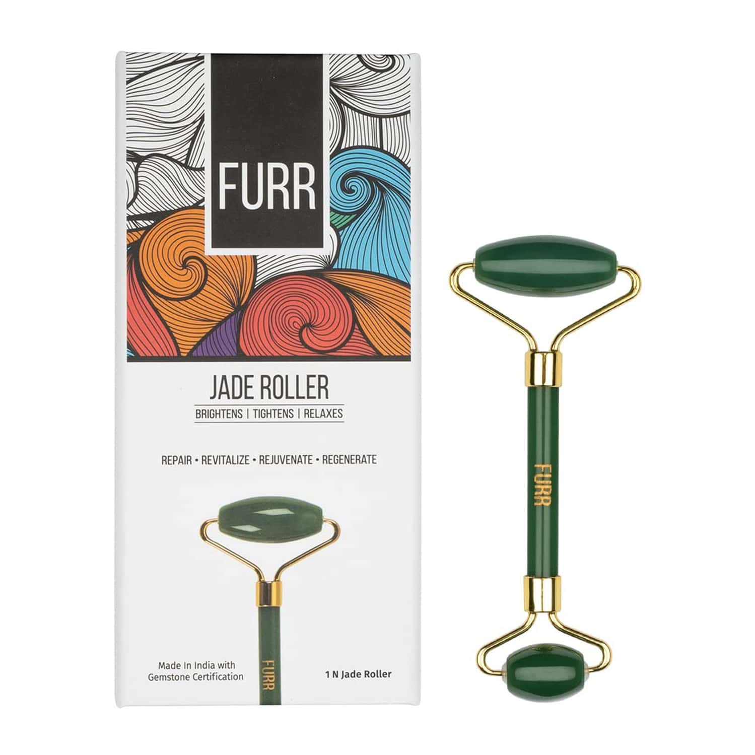 Furr By Pee Safe By Pee Safe Jade Gua Sha | Reduces Fine Lines & Wrinkles