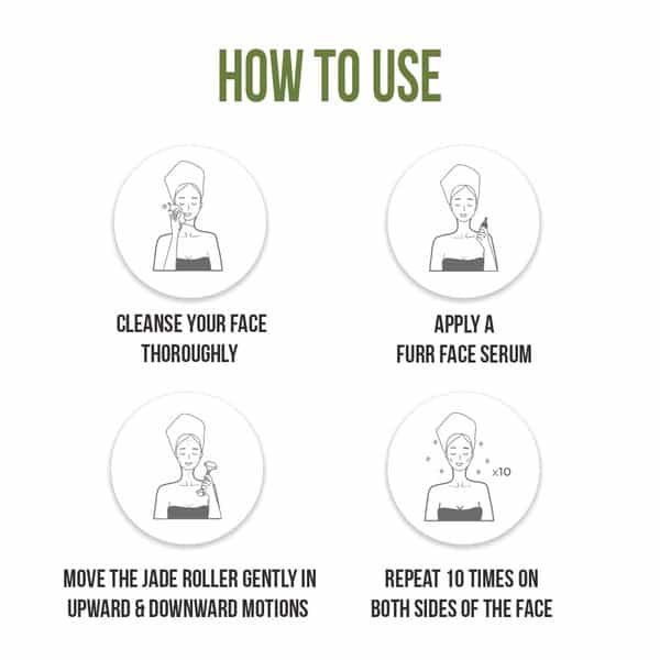 Furr By Pee Safe By Pee Safe Jade Gua Sha | Reduces Fine Lines & Wrinkles