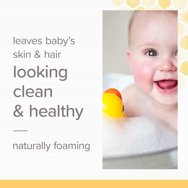 Burt's Bees Baby Shampoo & Wash | Original | 236.5 Ml