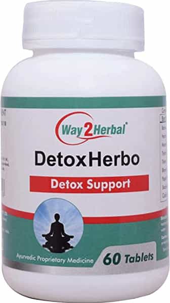 Way2herbal Detox Herbo - 60 Tablets - Pack Of 4