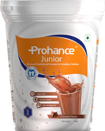 Prohance Junior Chocolate Flavour Jar 400 Gm