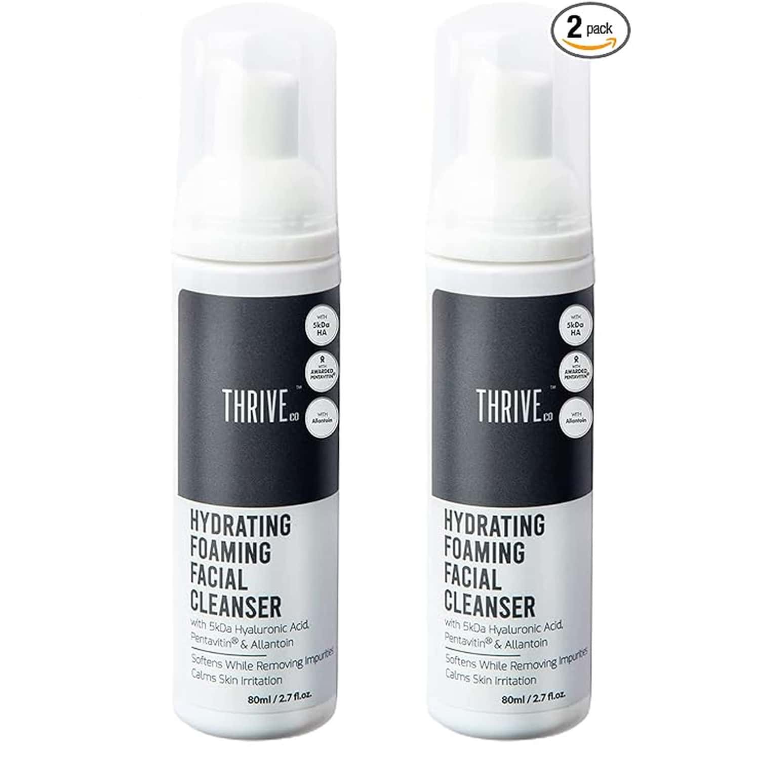 Thriveco Hydrating Foaming Cleanser (Face Wash) Unisex Of All Skin Types 80ml X Pack Of 2