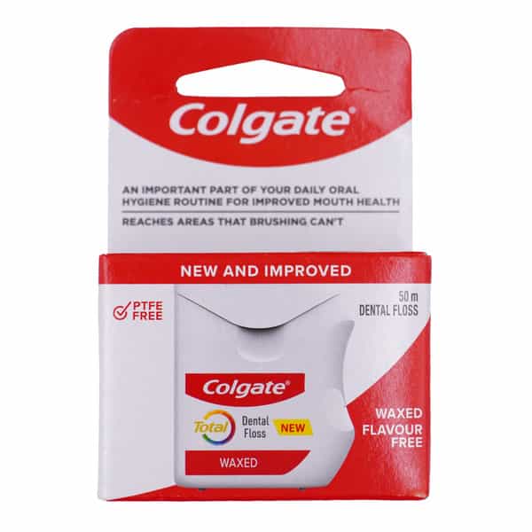 Colgate Total | Waxed 50M Dental Floss | 1 Unit