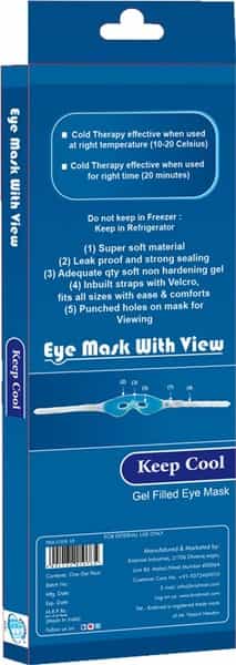 Krishniel Eye Mask With View Keep Cool