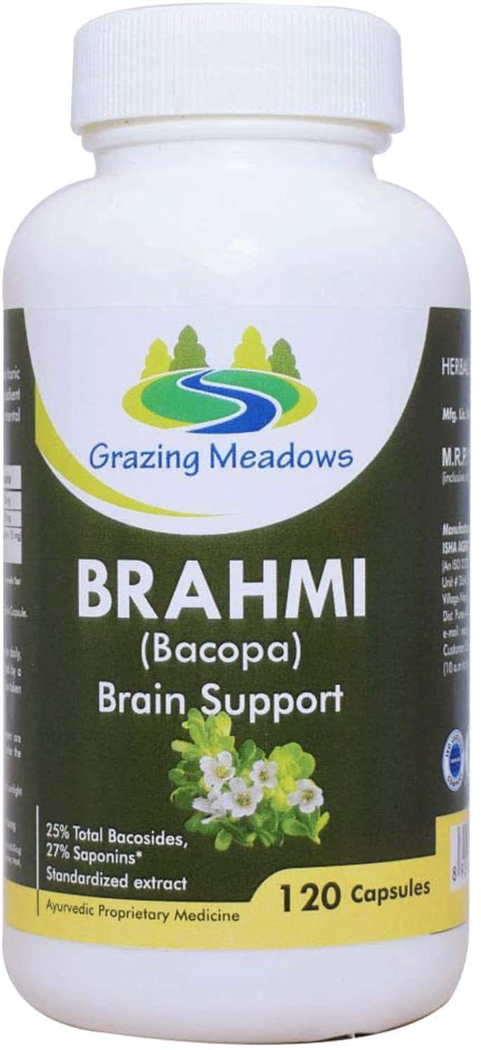 Grazing Meadows Brahmi - 120 Capsules (Pack Of 5)