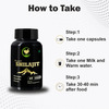 Fij Ayurveda Premium Shilajit/Shilajeet Extract Capsule|Strength & Stamina - 500mg 60 Nos | 2 Pack