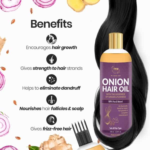 Tnw The Natural Wash Onion Oil-100Ml