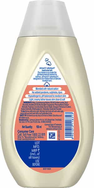 Johnson's Baby Cottontouch Newborn Head - To - Toe Bath - 100Ml