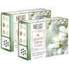 Neud Jasmine Dew Glycerine Artisan Handmade Soaps Bar - Pack 2 | 125Gm Each