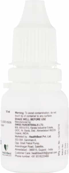 Healthbest Seebest Eye Drops|Tired & Itchy Eyes|Maintain Healthy Eyes & Good Vision|(2X 10Ml)