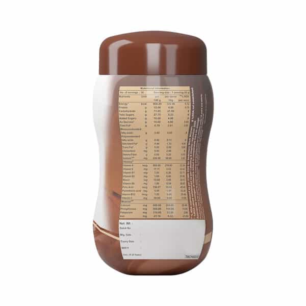 Endura Mass Weight Gainer Chocolate Flavour Jar Of 500Gm With Free Shaker
