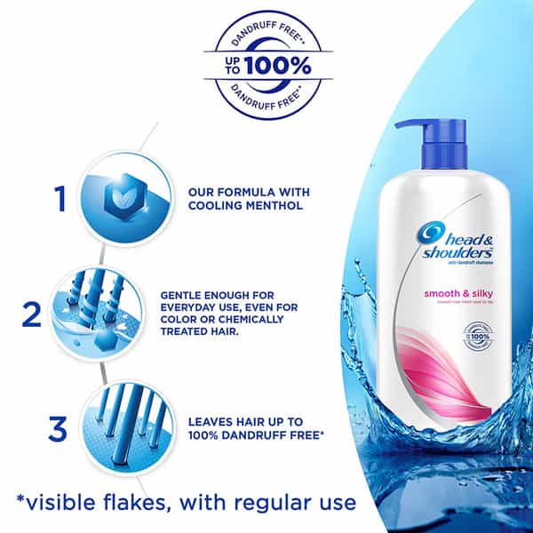 Head And Shoulders Smooth And Silky Shampoo 1 Litre