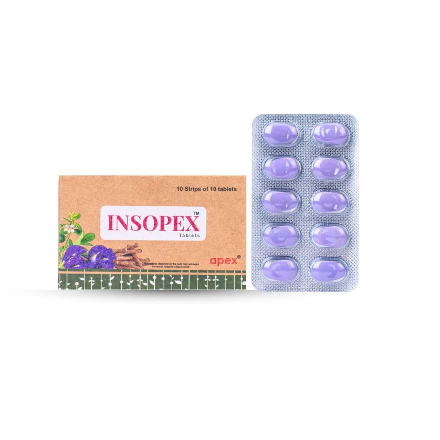 Green Milk Insopex Tablets | Sleep & Relaxation Support | Melatonin Blend | 10 X 10 Tablets