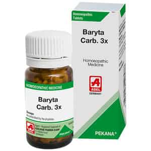 Adel Baryta Carb. Trituration Tablet 3x 20 No's