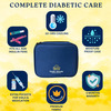 Outer Woods Insulin Cooler Bag Plus With 2 Ice Gel Packs | 12+ Hrs Cooling | Insulin Carrier - Navy