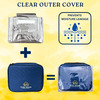 Outer Woods Insulin Cooler Bag Plus With 2 Ice Gel Packs | 12+ Hrs Cooling | Insulin Carrier - Navy