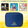 Outer Woods Insulin Cooler Bag Plus With 2 Ice Gel Packs | 12+ Hrs Cooling | Insulin Carrier - Navy