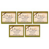 Khadi Abeers Herbal Handmade Basil Soap With Essential Oils | 125Gm (Pack Of 5)