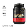 Optimum Nutrition (On) Gold Standard 100% Whey Protein Powder 2 Lb | 907g (Alphonso Mango)