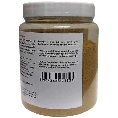 Herbal Hills Triphala Powder | Amla Harad Baheda 200 Gms (Pack Of 2)