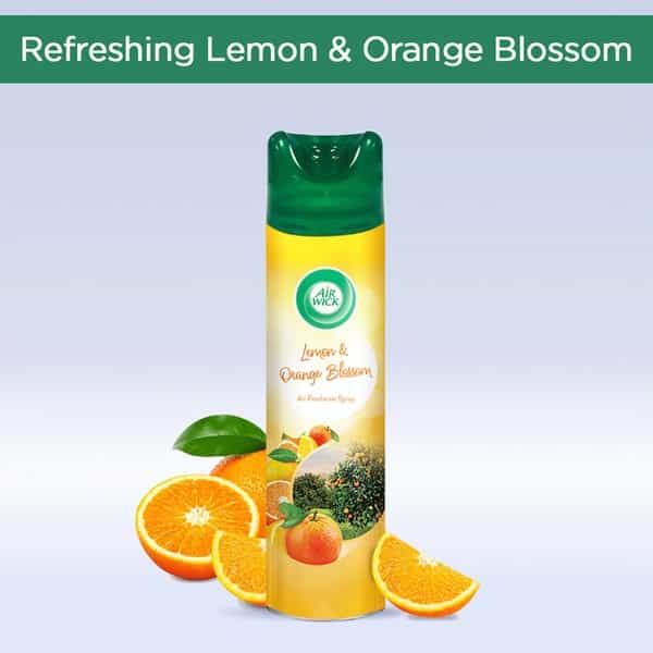 Airwick Room Air Freshener Spray - Lemon & Orange Blossom - 245Ml
