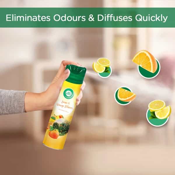 Airwick Room Air Freshener Spray - Lemon & Orange Blossom - 245Ml