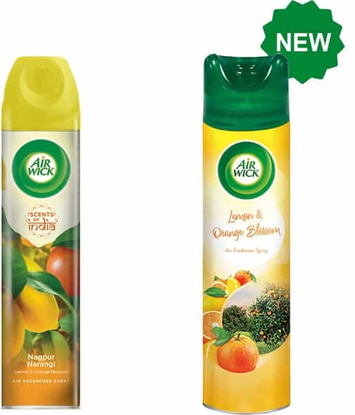 Airwick Room Air Freshener Spray - Lemon & Orange Blossom - 245Ml