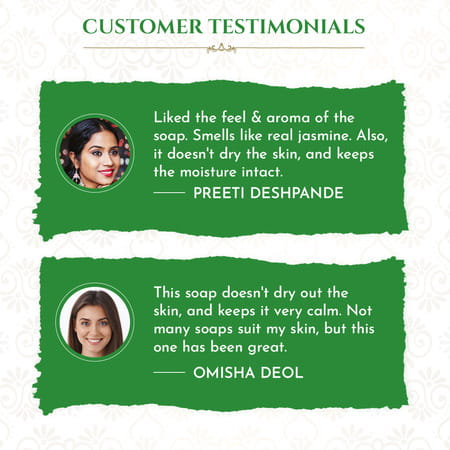 Khadi Essentials Aloe Vera Herbal Handmade Soap For Deep Nourishment - 100gm*Pack Of 3