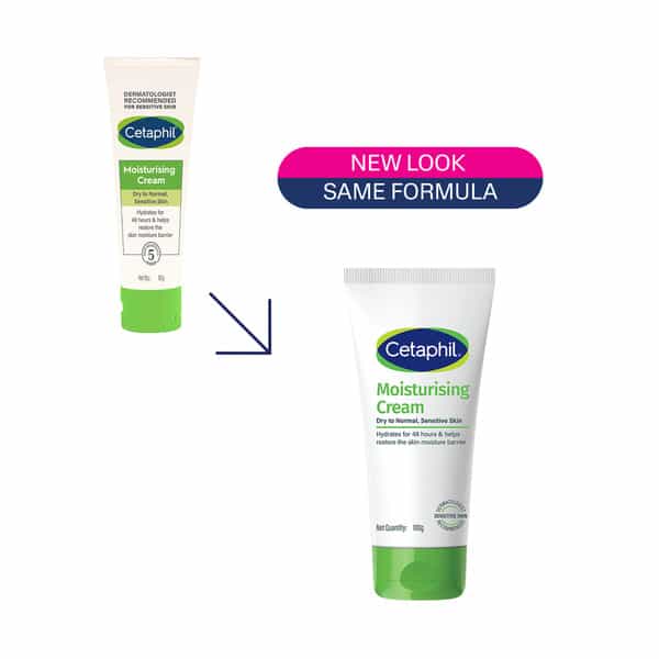 Cetaphil Moisturising Cream For Dry To Normal & Sensitive Skin 100 Gm