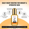 Stbotanica Vitamin C 20% | E & Hyaluronic Acid 24K Gold Night Face Serum - 25 Ml