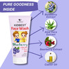 Healthbest Kids Blueberry Face Wash With Organic Blueberry Tear-Free | No Sls & Paraben - 100Ml