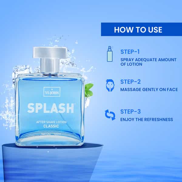 Vi-John Splash Aftershave Lotion 100Ml