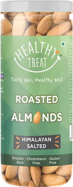 Healthy Treat Roasted California Almond 300Gm - Pack Of 2 - 150 Gm Each