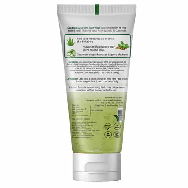Goodcare Aloevera Facewash 100 Ml