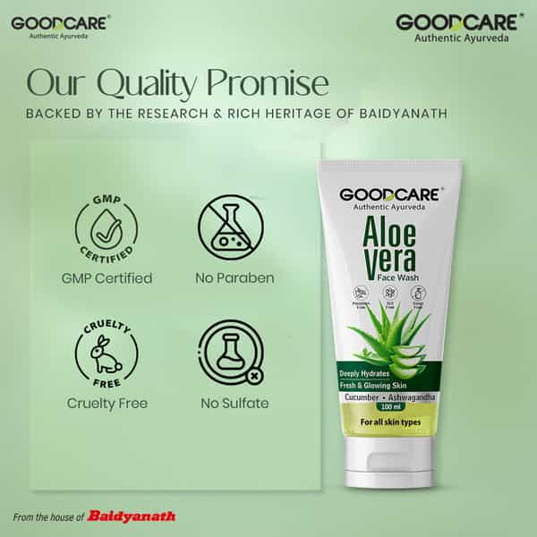 Goodcare Aloevera Facewash 100 Ml