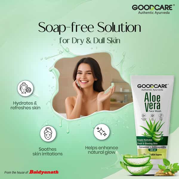 Goodcare Aloevera Facewash 100 Ml