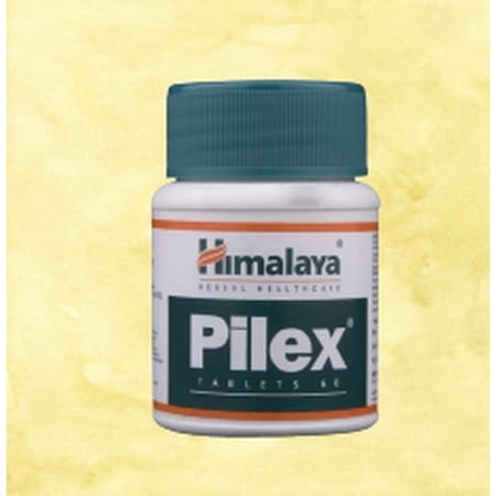 Himalaya Pilex Bottle Of 60 Tablets (Pack Of 2)