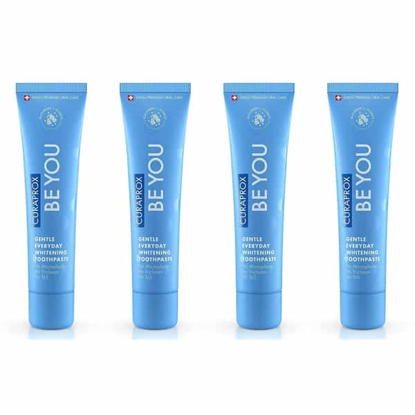 Curaprox Beyou Toothpaste 60Ml - (Blue) X Pack Of 4