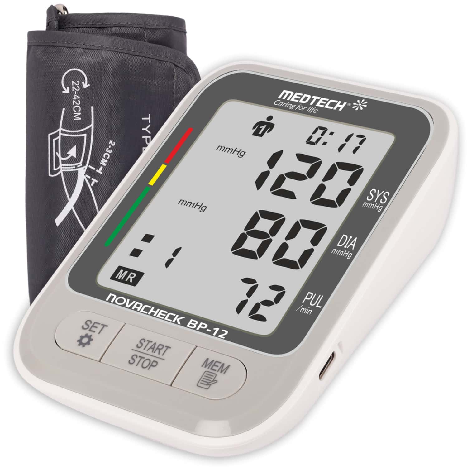 Medtech Blood Pressure Monitor Bp12