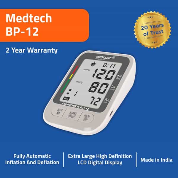 Medtech Blood Pressure Monitor Bp12